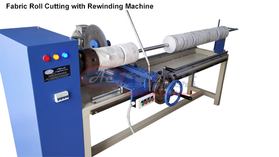 Roll-Cutting-cum-Rewinding-Machine