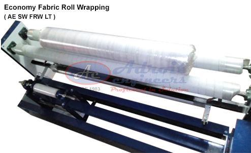 Fabric Roll Wrapping Machine